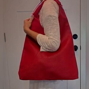 Elegant Red Women's Tote Bag